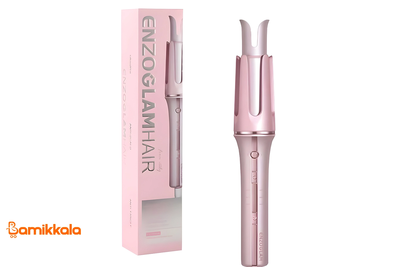 دستگاه فر کننده مو شیگلم مدل انزوگلم 25 میلی مدل ENZOGLAM Hair curler 25mm EN-1933 اورجینال